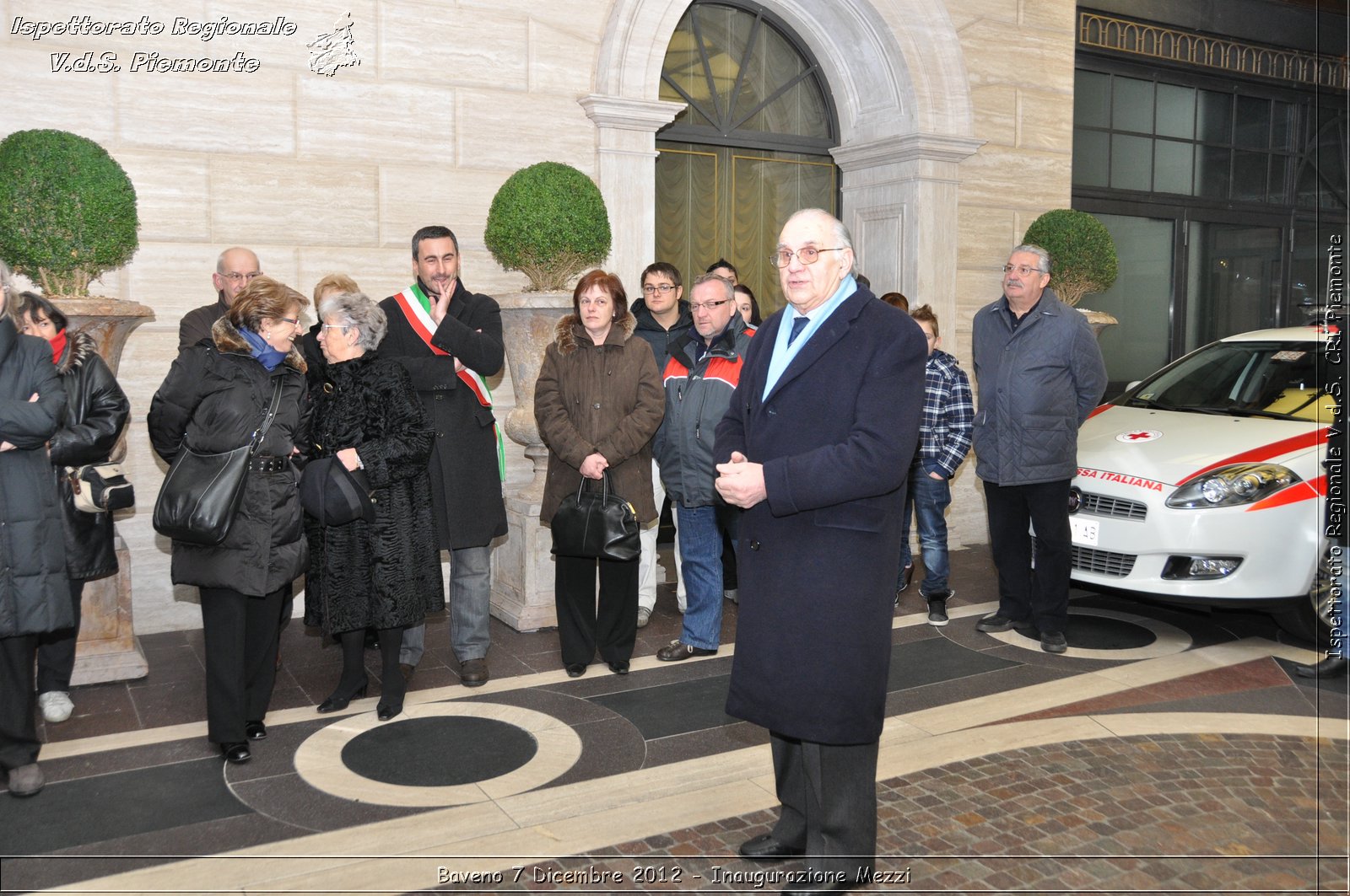 Baveno 7 Dicembre 2012 - Inaugurazione Mezzi - Croce Rossa Italiana - Ispettorato Regionale Volontari del Piemonte