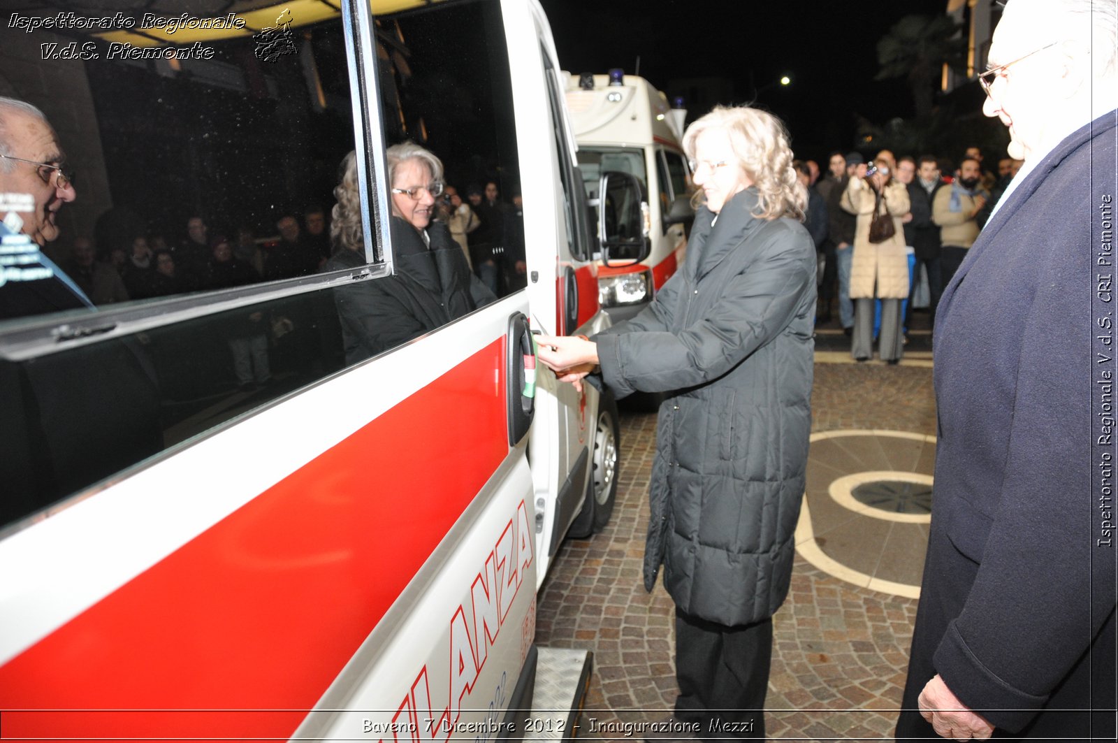 Baveno 7 Dicembre 2012 - Inaugurazione Mezzi - Croce Rossa Italiana - Ispettorato Regionale Volontari del Piemonte