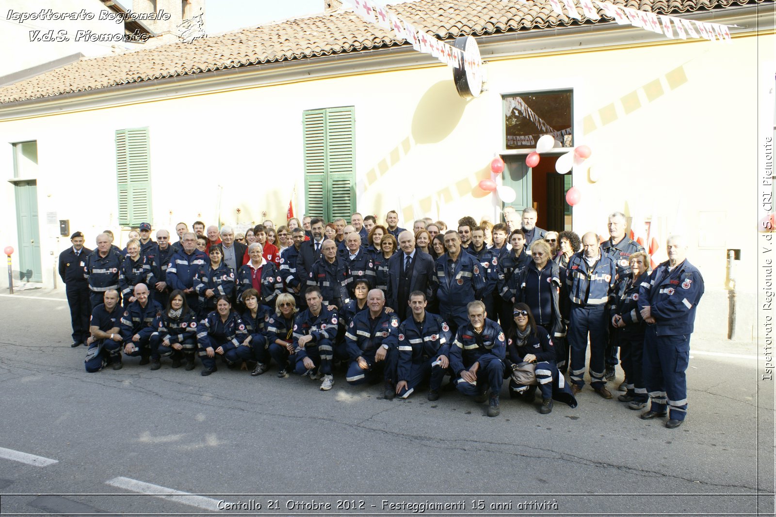 Centallo 21 Ottobre 2012 - Festeggiamenti 15 anni attivit - Croce Rossa Italiana - Ispettorato Regionale Volontari del Piemonte