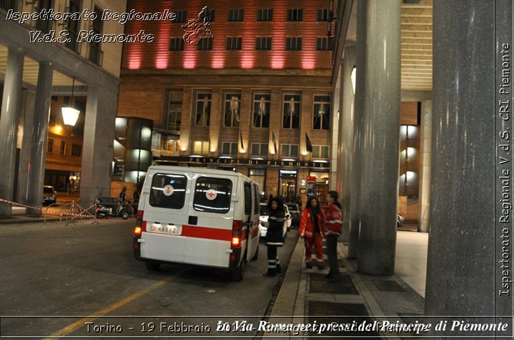 Torino - 19 Febbraio 2013 - Emergenza Freddo Piemonte - Croce Rossa Italiana - Ispettorato Regionale Volontari del Piemonte