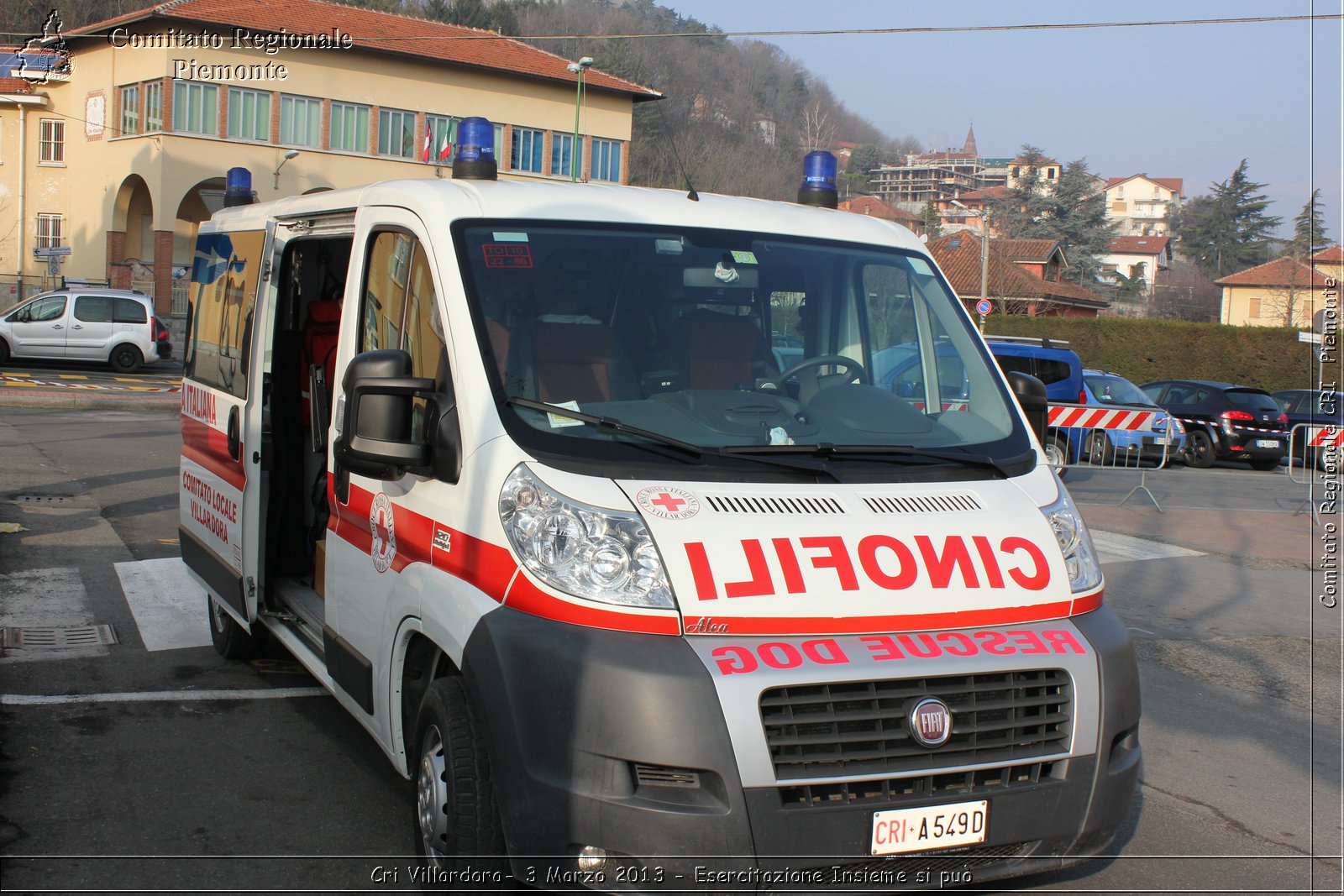 Cri Villardora - 3 Marzo 2013 - Esercitazione Insieme si pu - Croce Rossa Italiana - Comitato Regionale del Piemonte