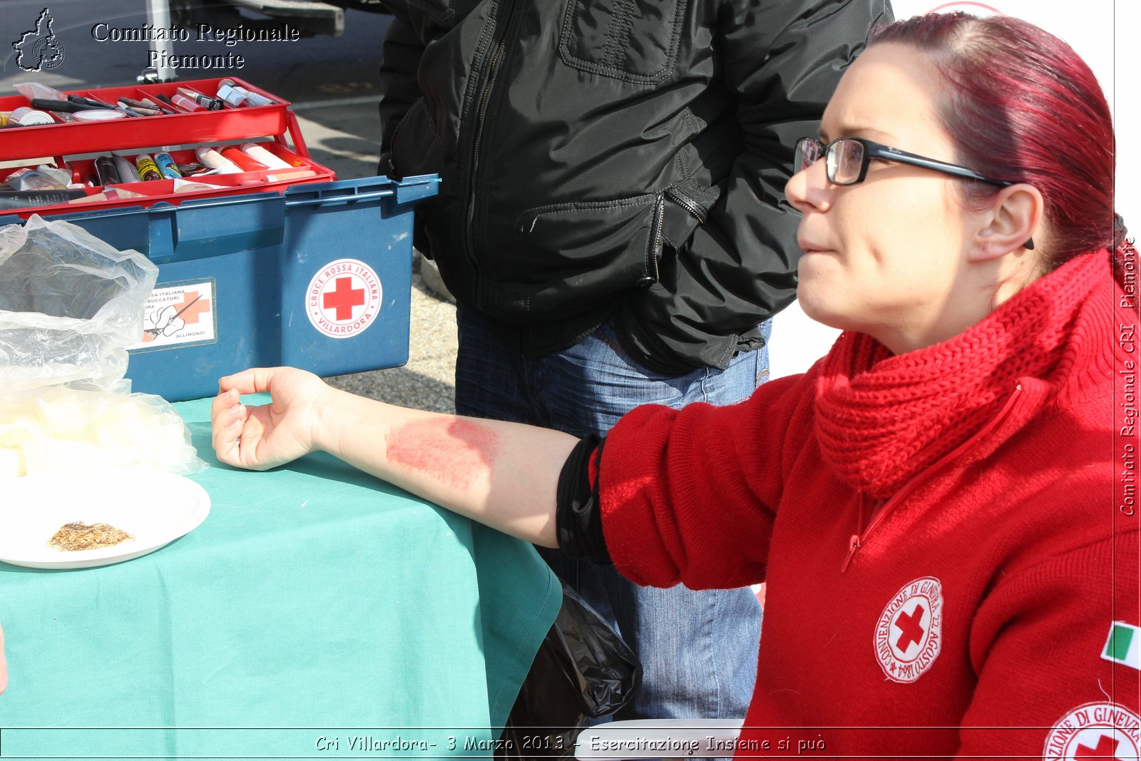 Cri Villardora - 3 Marzo 2013 - Esercitazione Insieme si pu - Croce Rossa Italiana - Comitato Regionale del Piemonte