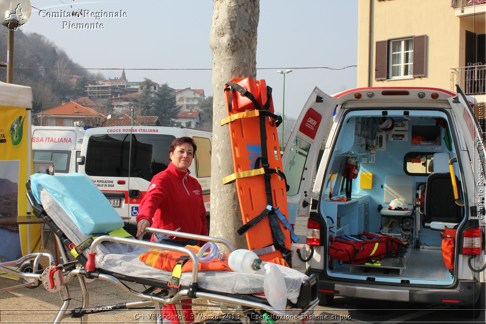 Cri Villardora - 3 Marzo 2013 - Esercitazione Insieme si pu - Croce Rossa Italiana - Comitato Regionale del Piemonte