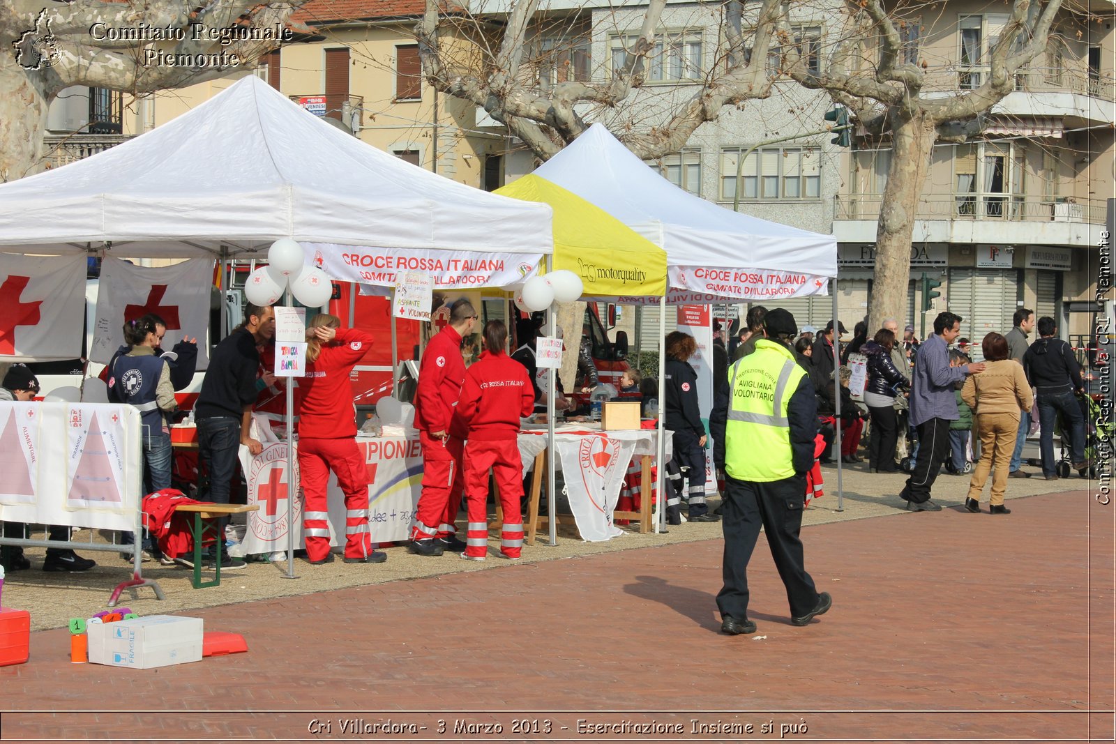 Cri Villardora - 3 Marzo 2013 - Esercitazione Insieme si pu - Croce Rossa Italiana - Comitato Regionale del Piemonte