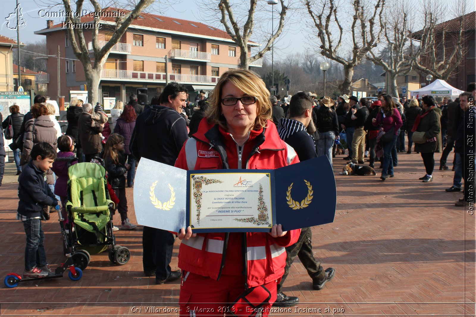 Cri Villardora - 3 Marzo 2013 - Esercitazione Insieme si pu - Croce Rossa Italiana - Comitato Regionale del Piemonte