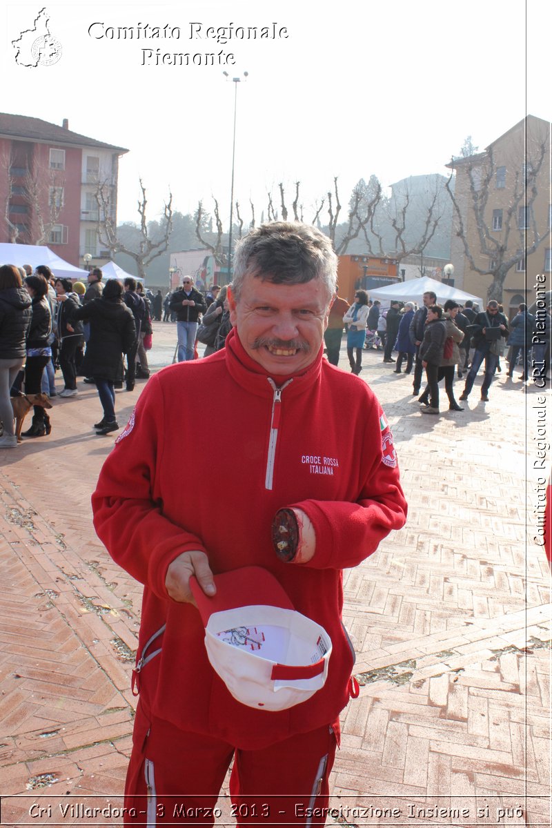 Cri Villardora - 3 Marzo 2013 - Esercitazione Insieme si pu - Croce Rossa Italiana - Comitato Regionale del Piemonte