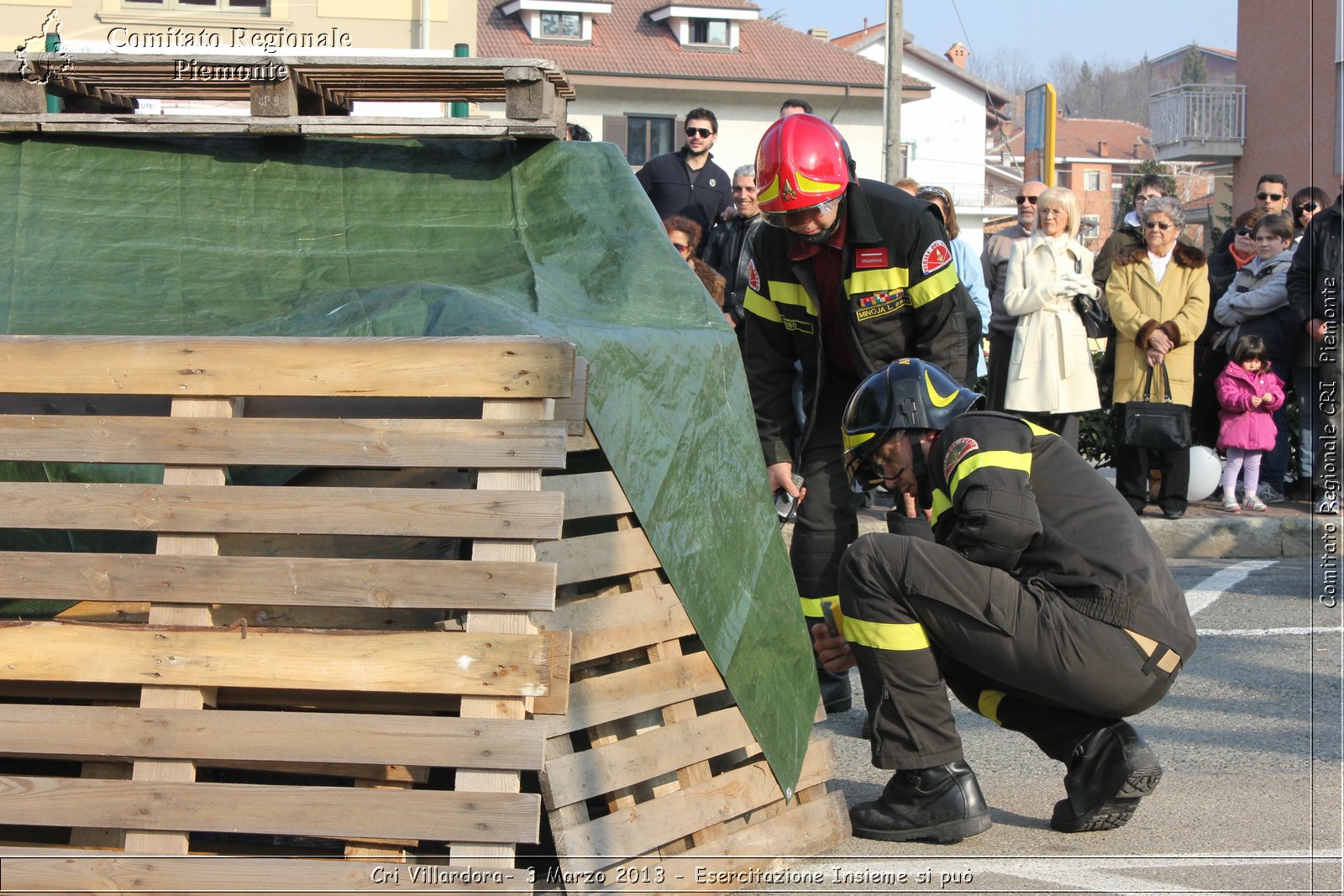 Cri Villardora - 3 Marzo 2013 - Esercitazione Insieme si pu - Croce Rossa Italiana - Comitato Regionale del Piemonte