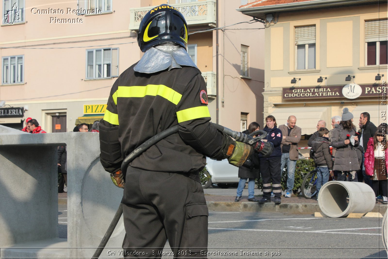 Cri Villardora - 3 Marzo 2013 - Esercitazione Insieme si pu - Croce Rossa Italiana - Comitato Regionale del Piemonte