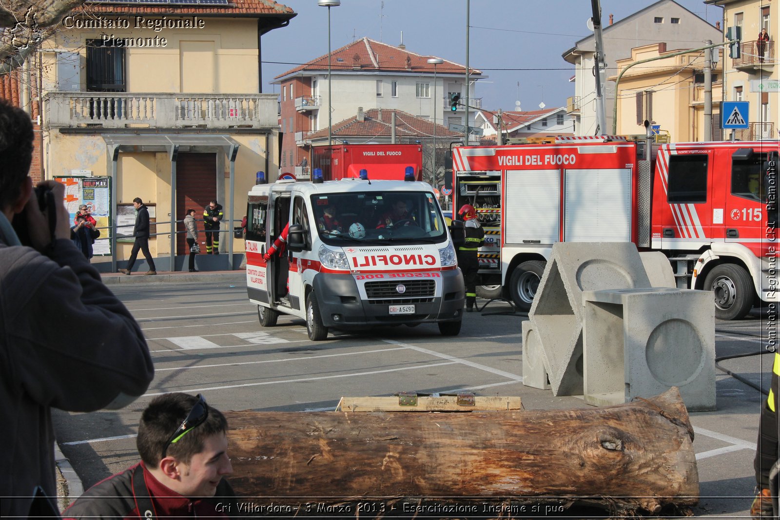 Cri Villardora - 3 Marzo 2013 - Esercitazione Insieme si pu - Croce Rossa Italiana - Comitato Regionale del Piemonte