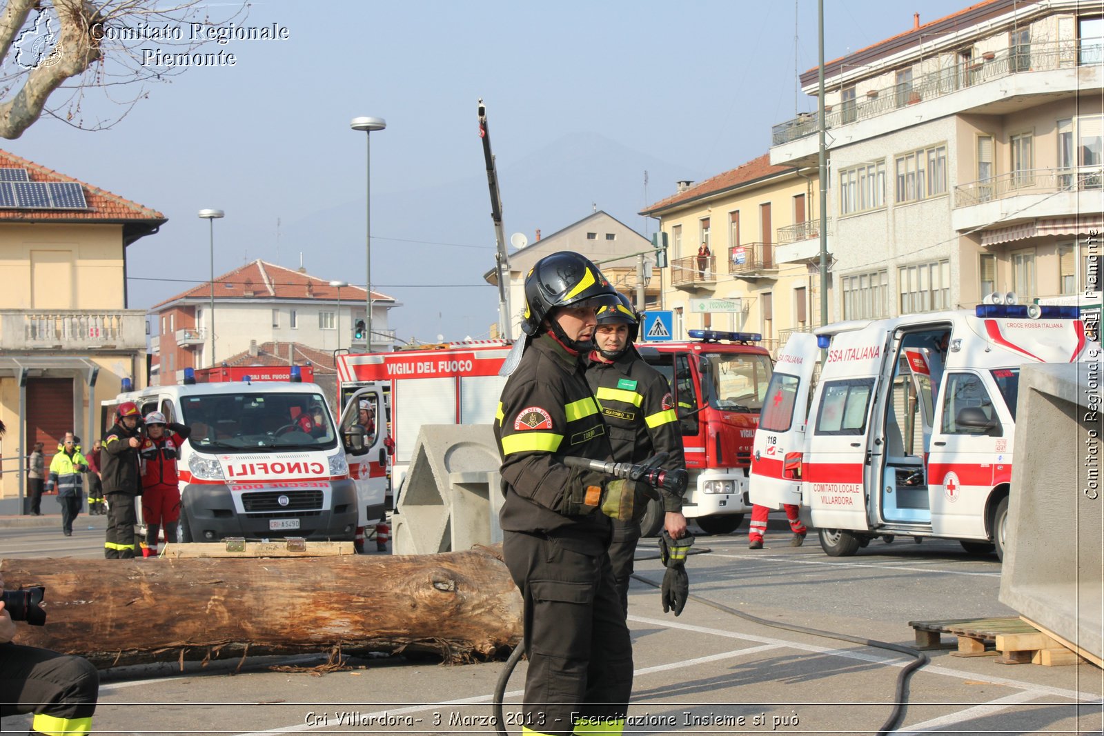 Cri Villardora - 3 Marzo 2013 - Esercitazione Insieme si pu - Croce Rossa Italiana - Comitato Regionale del Piemonte