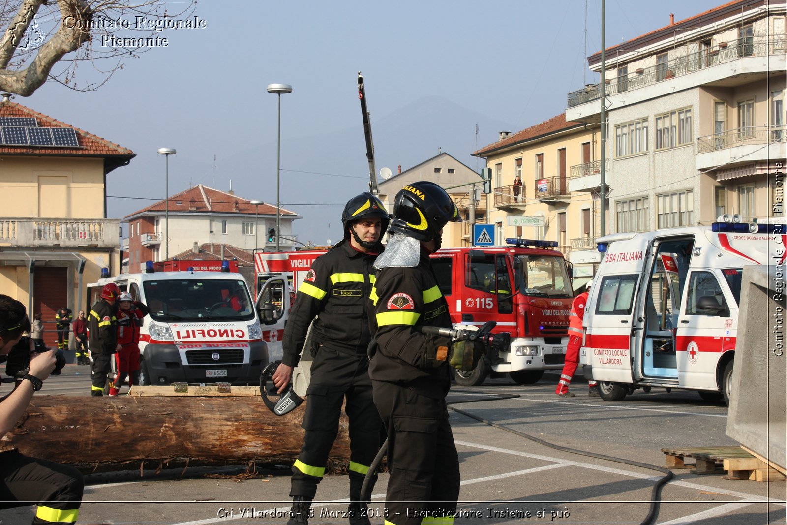 Cri Villardora - 3 Marzo 2013 - Esercitazione Insieme si pu - Croce Rossa Italiana - Comitato Regionale del Piemonte