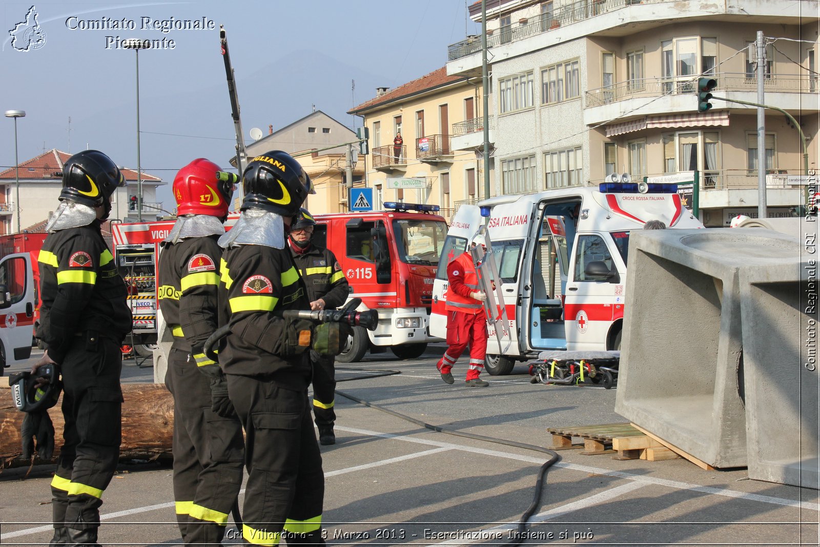 Cri Villardora - 3 Marzo 2013 - Esercitazione Insieme si pu - Croce Rossa Italiana - Comitato Regionale del Piemonte