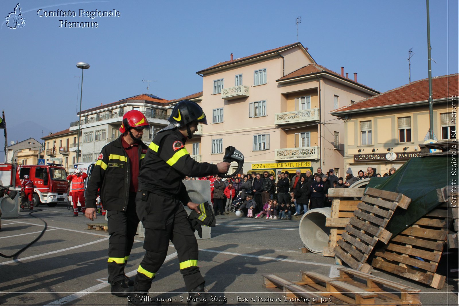 Cri Villardora - 3 Marzo 2013 - Esercitazione Insieme si pu - Croce Rossa Italiana - Comitato Regionale del Piemonte