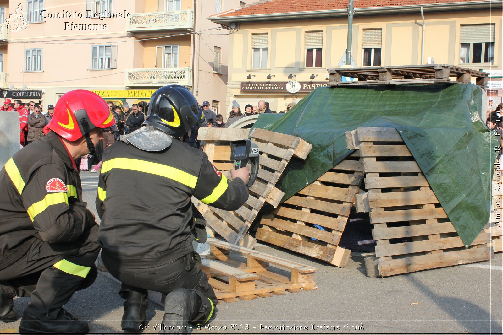 Cri Villardora - 3 Marzo 2013 - Esercitazione Insieme si pu - Croce Rossa Italiana - Comitato Regionale del Piemonte