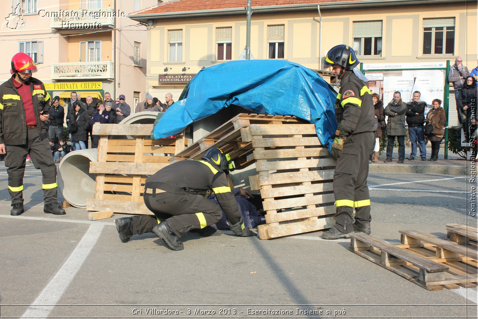 Cri Villardora - 3 Marzo 2013 - Esercitazione Insieme si pu - Croce Rossa Italiana - Comitato Regionale del Piemonte