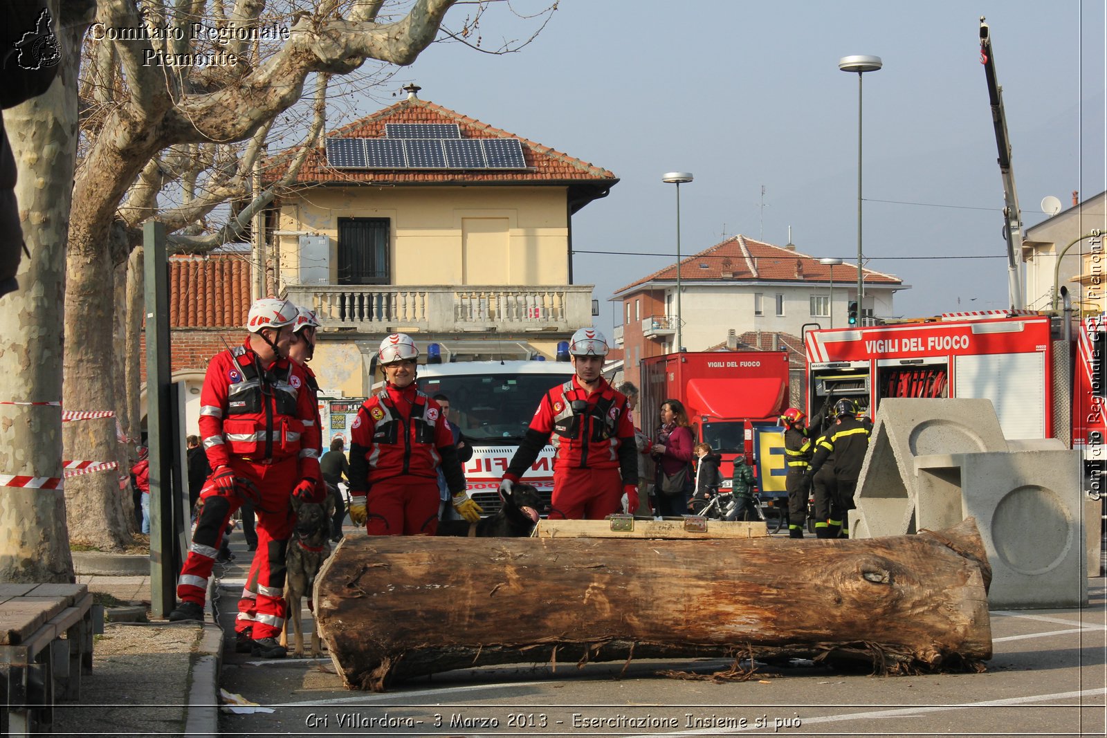 Cri Villardora - 3 Marzo 2013 - Esercitazione Insieme si pu - Croce Rossa Italiana - Comitato Regionale del Piemonte