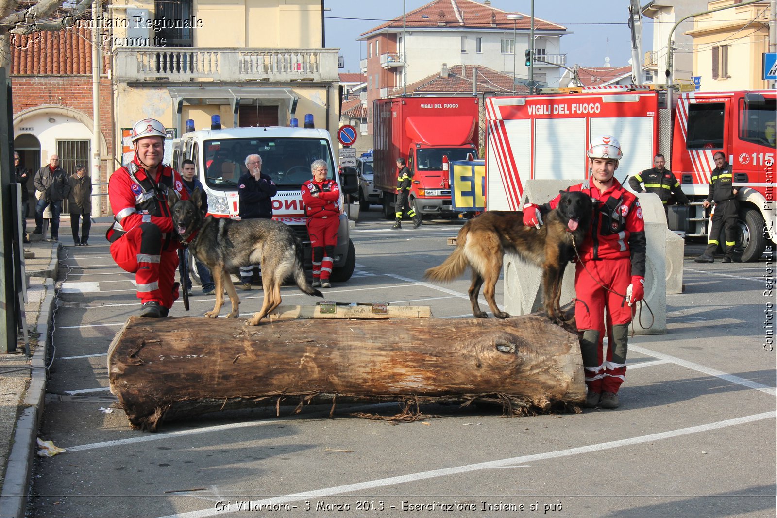 Cri Villardora - 3 Marzo 2013 - Esercitazione Insieme si pu - Croce Rossa Italiana - Comitato Regionale del Piemonte