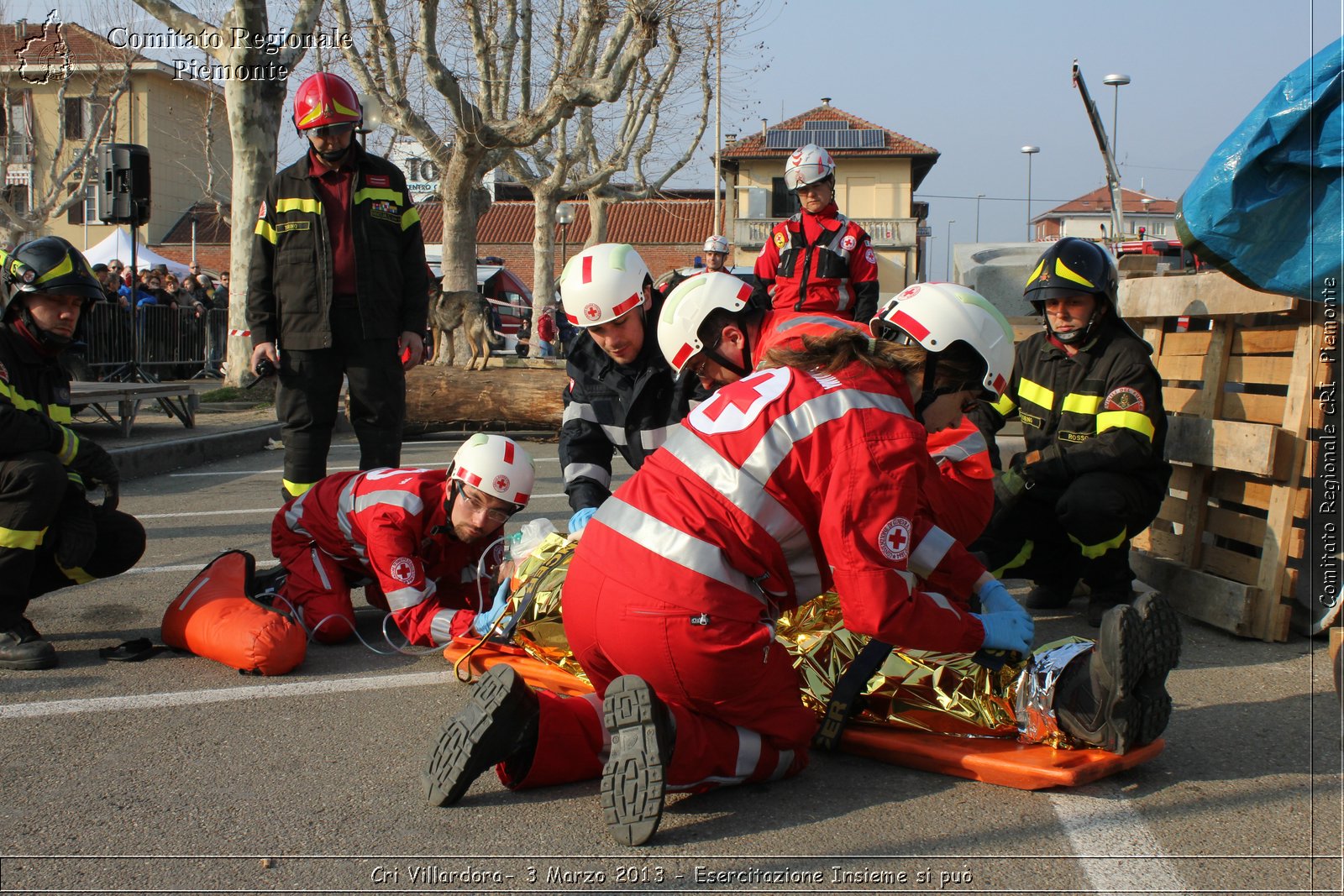 Cri Villardora - 3 Marzo 2013 - Esercitazione Insieme si pu - Croce Rossa Italiana - Comitato Regionale del Piemonte