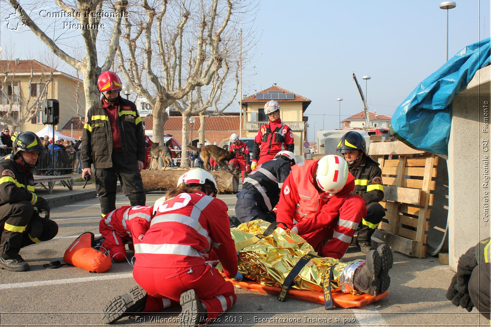 Cri Villardora - 3 Marzo 2013 - Esercitazione Insieme si pu - Croce Rossa Italiana - Comitato Regionale del Piemonte