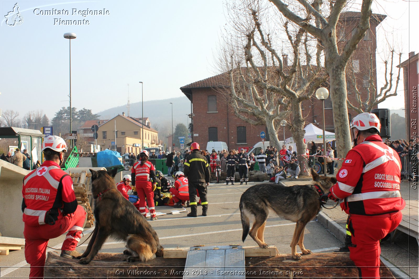 Cri Villardora - 3 Marzo 2013 - Esercitazione Insieme si pu - Croce Rossa Italiana - Comitato Regionale del Piemonte