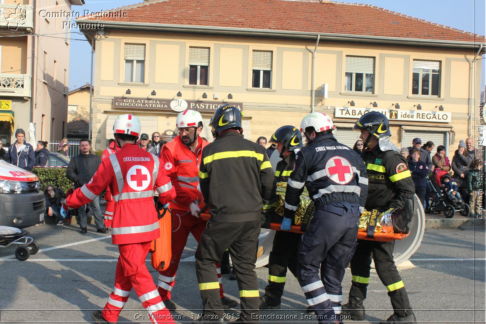 Cri Villardora - 3 Marzo 2013 - Esercitazione Insieme si pu - Croce Rossa Italiana - Comitato Regionale del Piemonte