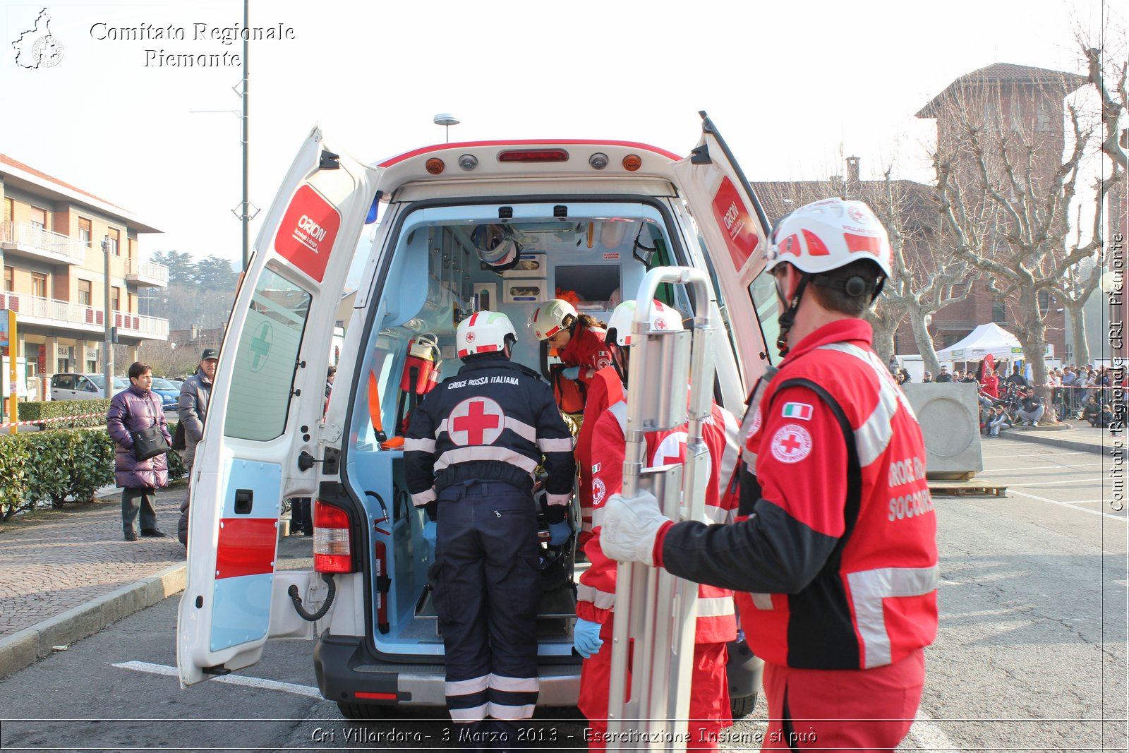 Cri Villardora - 3 Marzo 2013 - Esercitazione Insieme si pu - Croce Rossa Italiana - Comitato Regionale del Piemonte