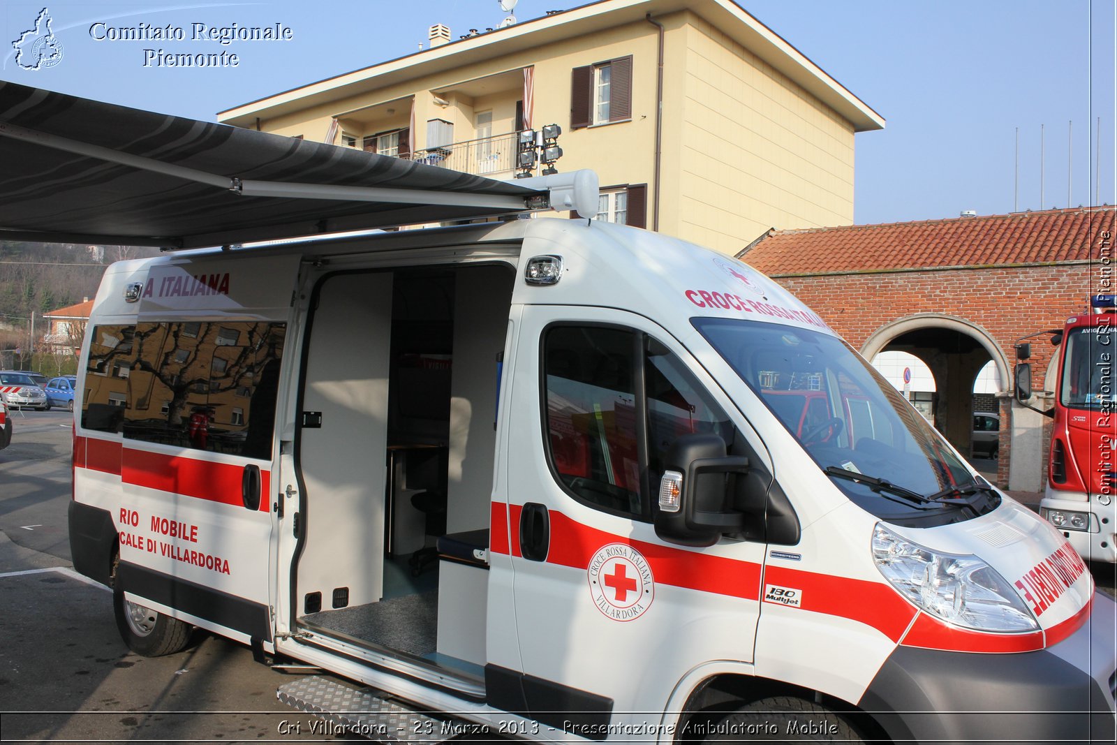 Cri Villardora - 23 Marzo 2013 - Presentazione Ambulatorio Mobile - Croce Rossa Italiana - Comitato Regionale del Piemonte