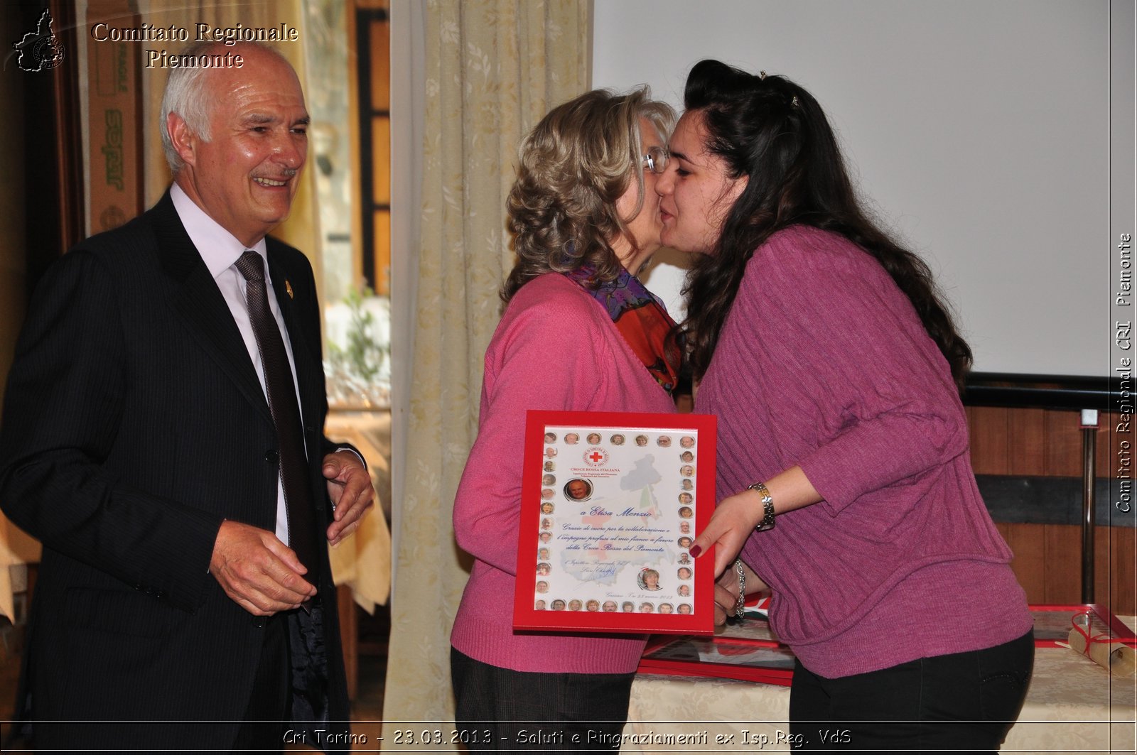 Cri Torino - 23.03.2013 - Saluti e Ringraziamenti ex Isp.Reg. VdS - Croce Rossa Italiana - Comitato Regionale del Piemonte