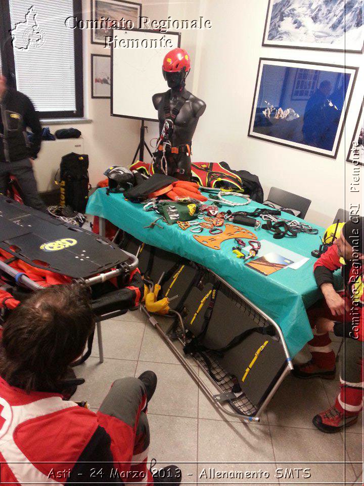 Asti - 24 Marzo 2013 - Allenamento SMTS - Croce Rossa Italiana - Comitato Regionale del Piemonte
