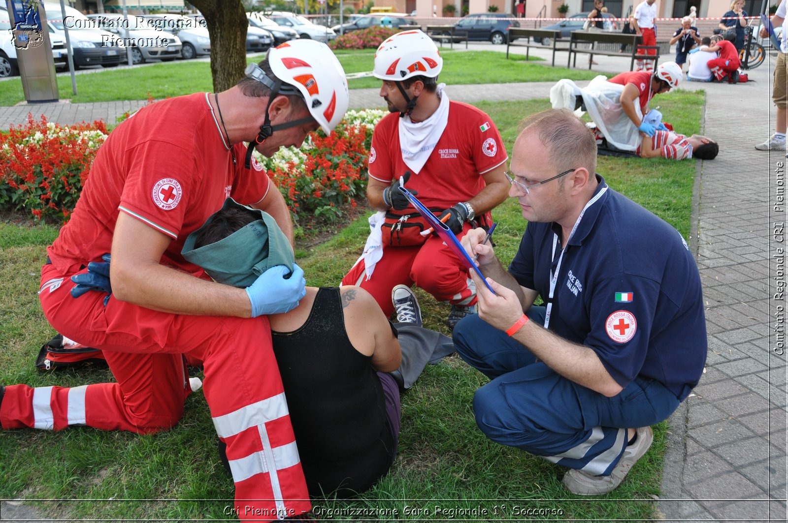 Cri Piemonte - Organizzazione Gara Regionale 1 Soccorso - Croce Rossa Italiana - Comitato Regionale del Piemonte