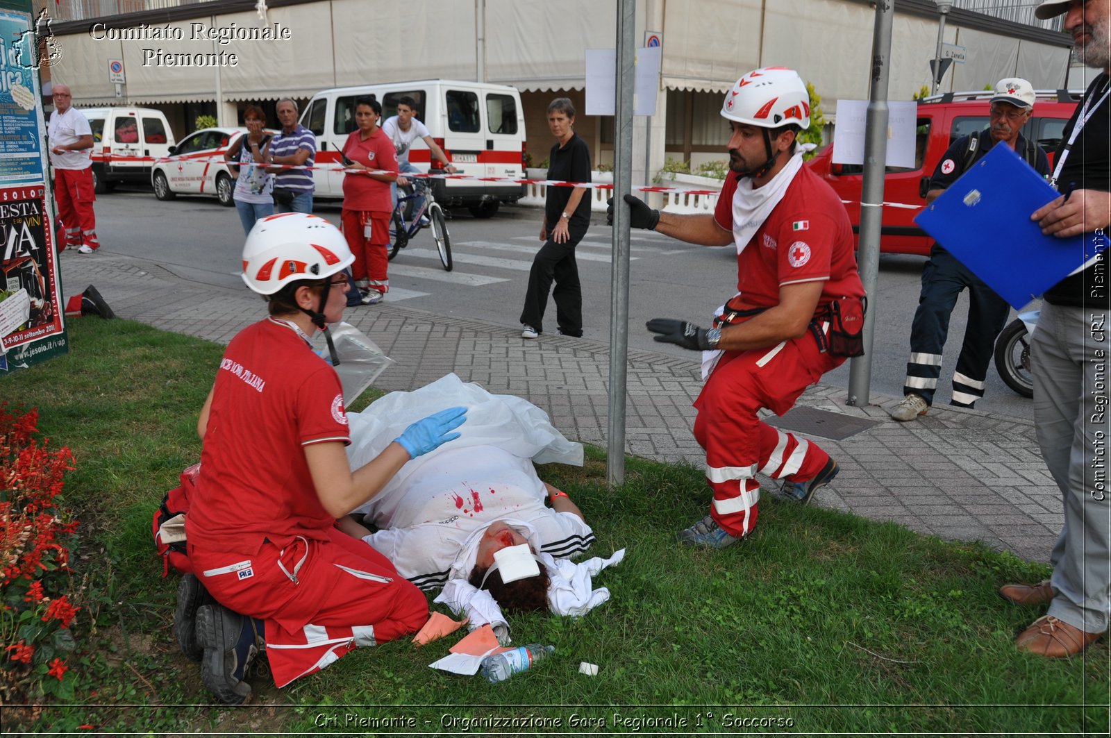 Cri Piemonte - Organizzazione Gara Regionale 1 Soccorso - Croce Rossa Italiana - Comitato Regionale del Piemonte