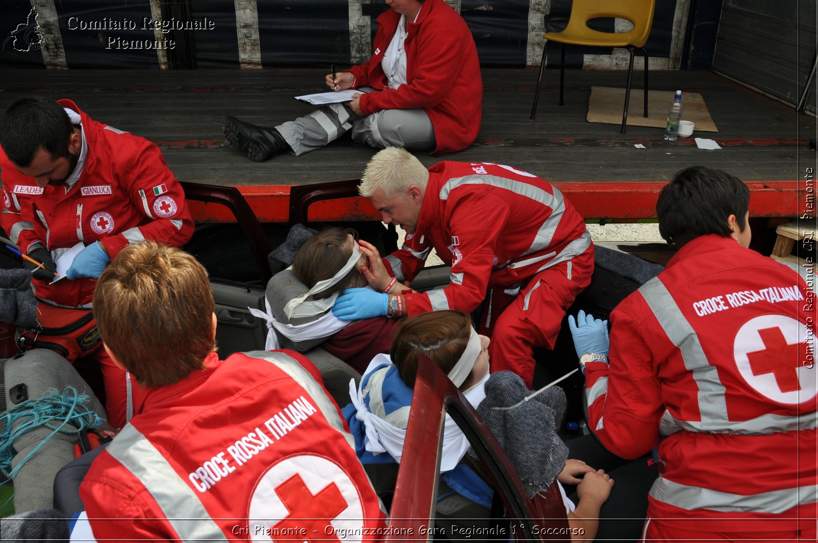 Cri Piemonte - Organizzazione Gara Regionale 1 Soccorso - Croce Rossa Italiana - Comitato Regionale del Piemonte