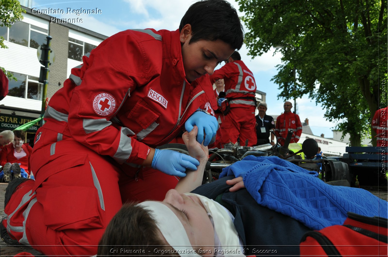 Cri Piemonte - Organizzazione Gara Regionale 1 Soccorso - Croce Rossa Italiana - Comitato Regionale del Piemonte