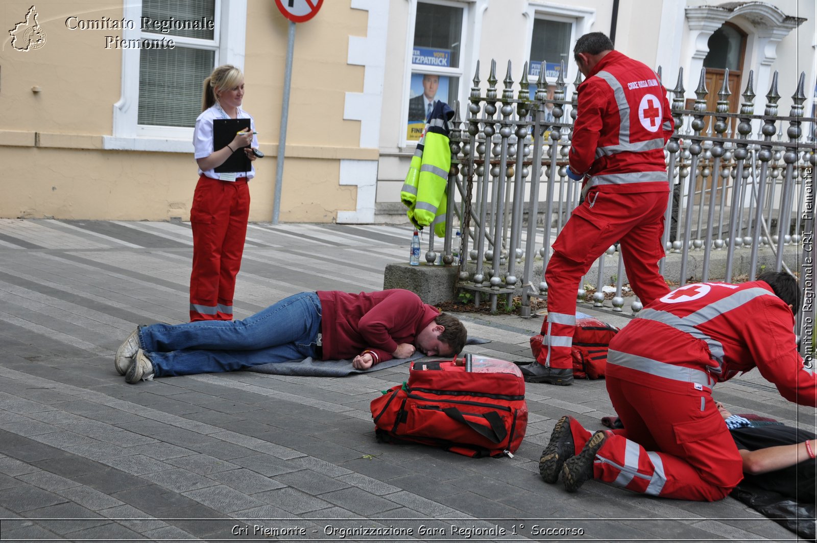 Cri Piemonte - Organizzazione Gara Regionale 1 Soccorso - Croce Rossa Italiana - Comitato Regionale del Piemonte