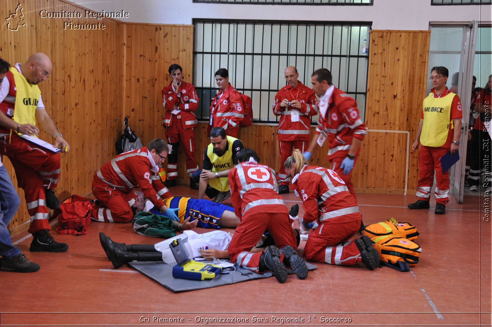 Cri Piemonte - Organizzazione Gara Regionale 1 Soccorso - Croce Rossa Italiana - Comitato Regionale del Piemonte