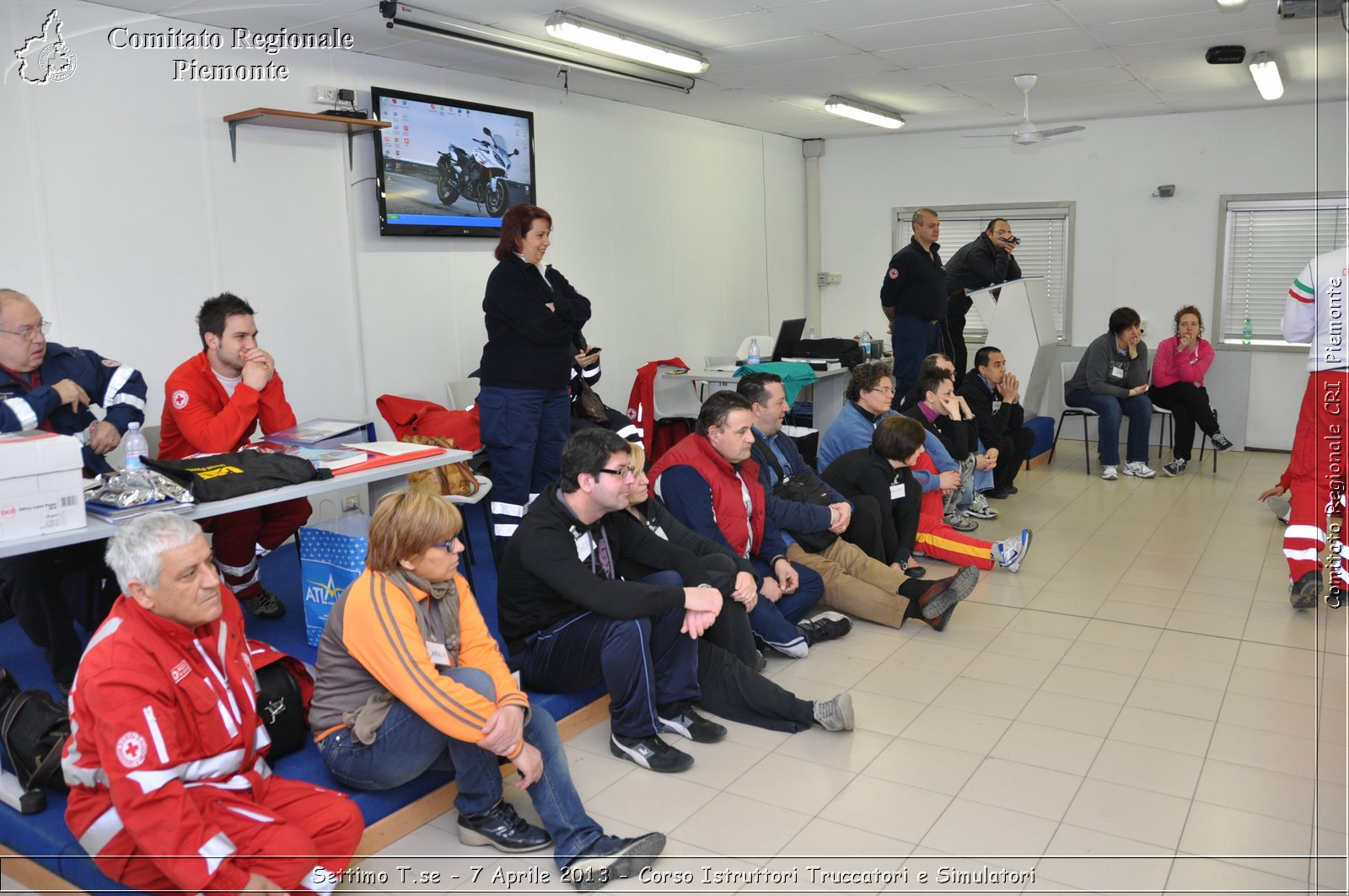 Settimo T.se - 7 Aprile 2013 - Corso Istruttori Truccatori e Simulatori - Croce Rossa Italiana - Comitato Regionale del Piemonte