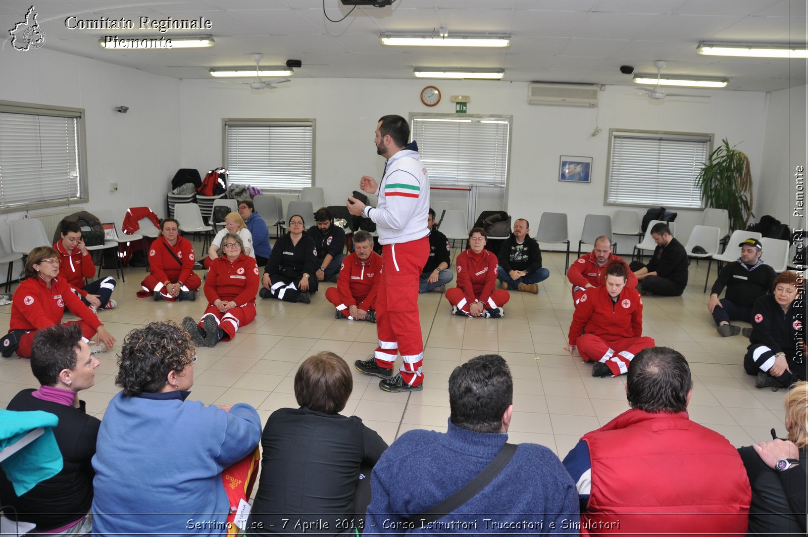 Settimo T.se - 7 Aprile 2013 - Corso Istruttori Truccatori e Simulatori - Croce Rossa Italiana - Comitato Regionale del Piemonte