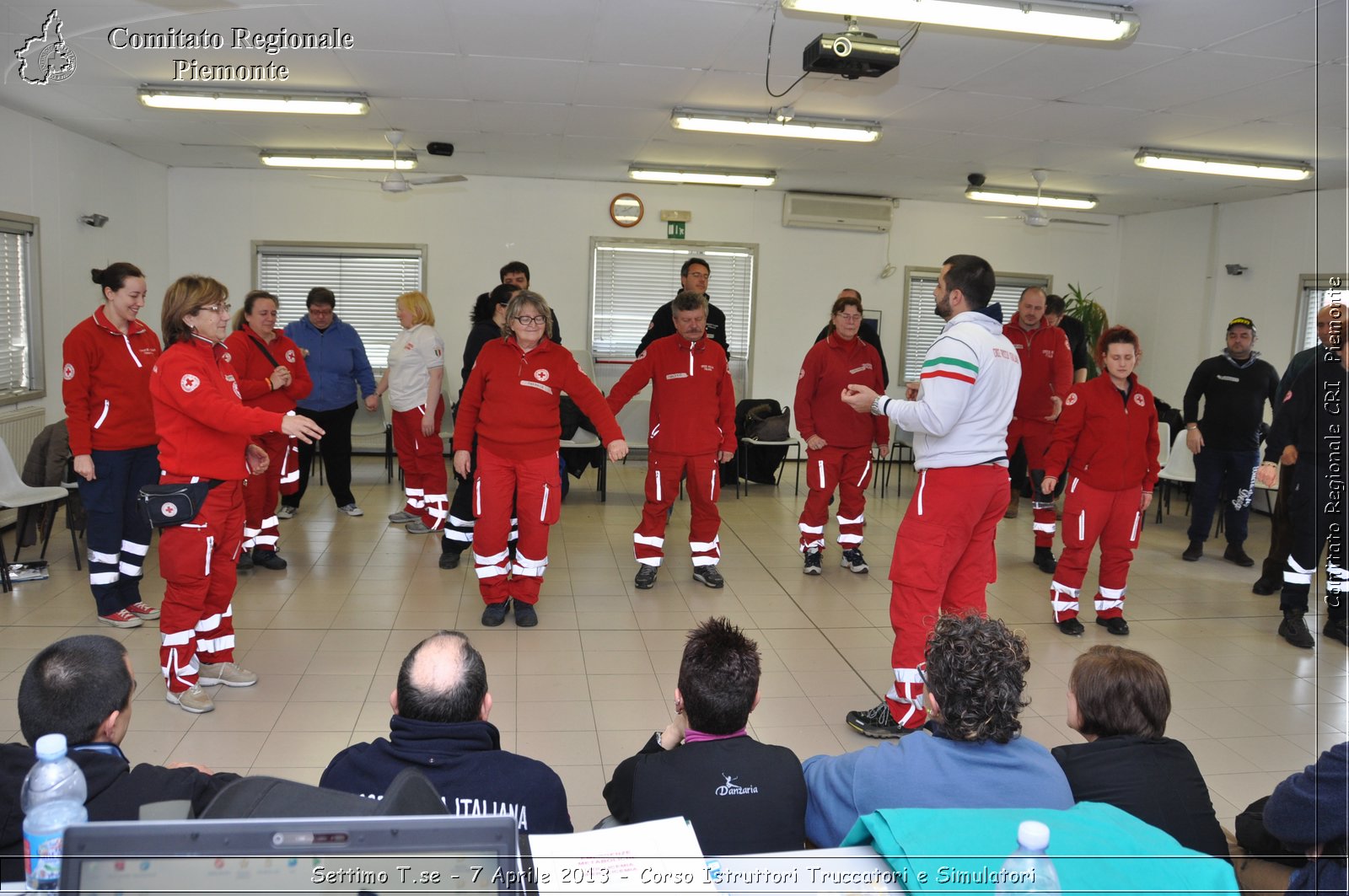 Settimo T.se - 7 Aprile 2013 - Corso Istruttori Truccatori e Simulatori - Croce Rossa Italiana - Comitato Regionale del Piemonte