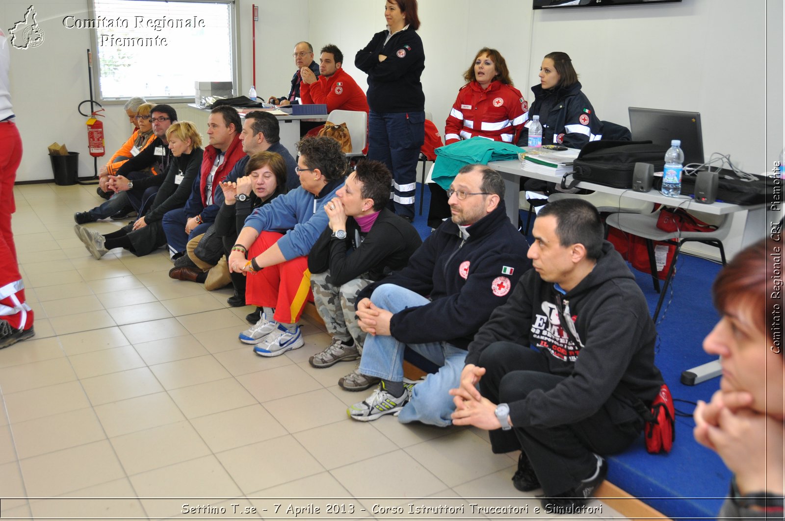 Settimo T.se - 7 Aprile 2013 - Corso Istruttori Truccatori e Simulatori - Croce Rossa Italiana - Comitato Regionale del Piemonte