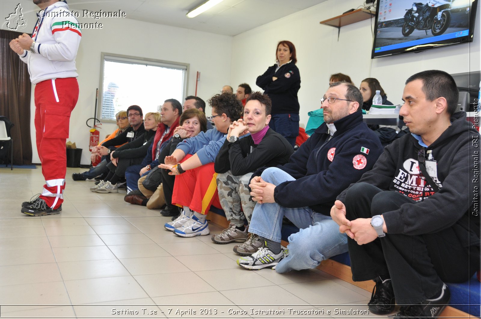 Settimo T.se - 7 Aprile 2013 - Corso Istruttori Truccatori e Simulatori - Croce Rossa Italiana - Comitato Regionale del Piemonte