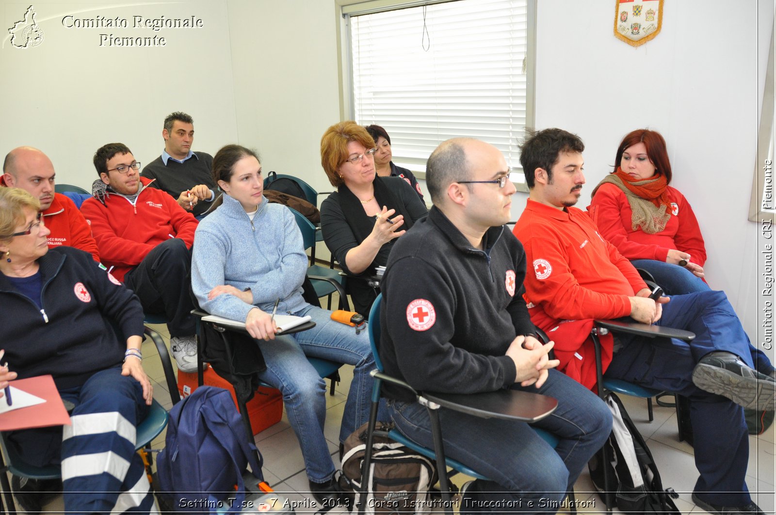 Settimo T.se - 7 Aprile 2013 - Corso Istruttori Truccatori e Simulatori - Croce Rossa Italiana - Comitato Regionale del Piemonte