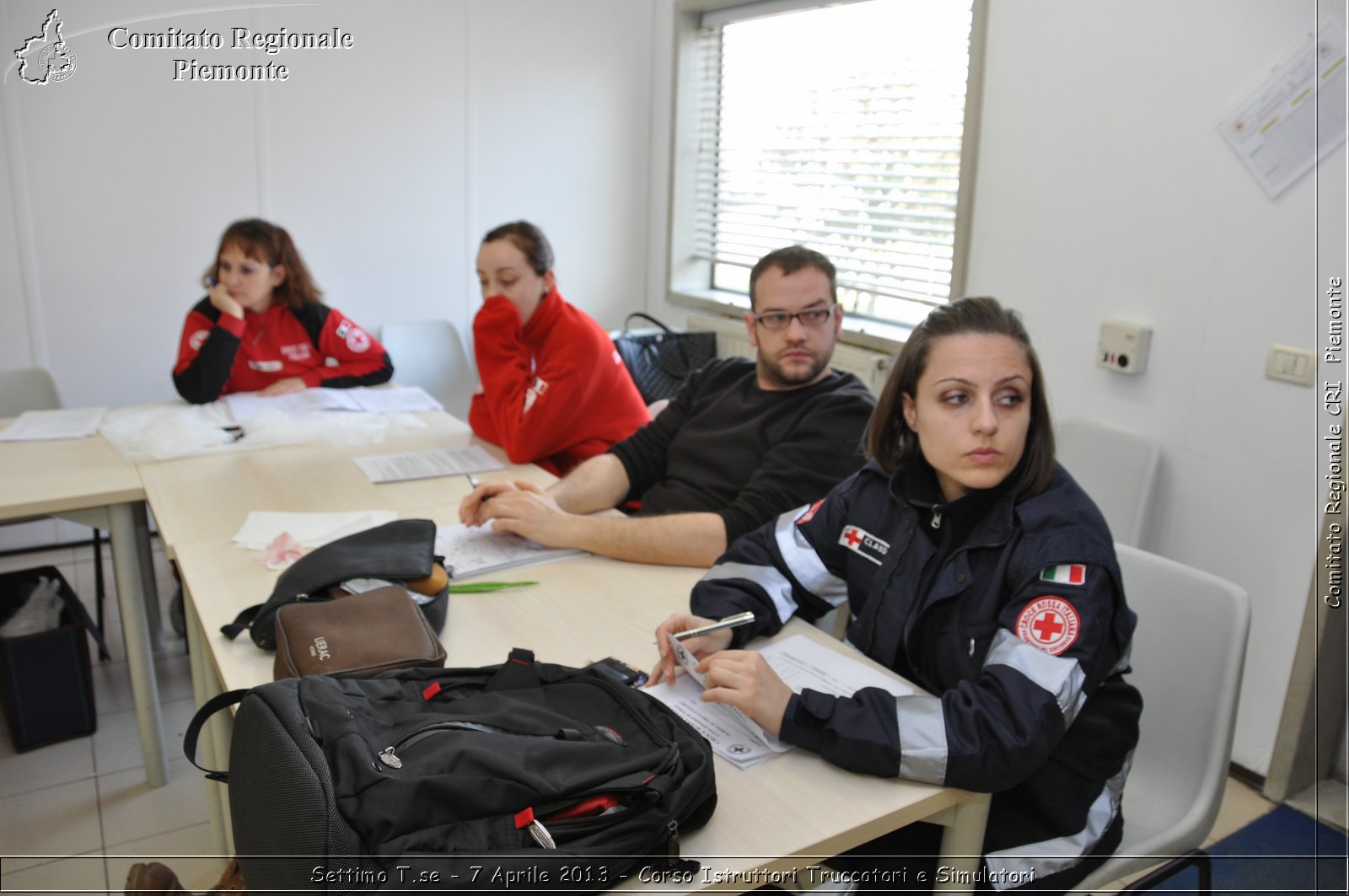 Settimo T.se - 7 Aprile 2013 - Corso Istruttori Truccatori e Simulatori - Croce Rossa Italiana - Comitato Regionale del Piemonte