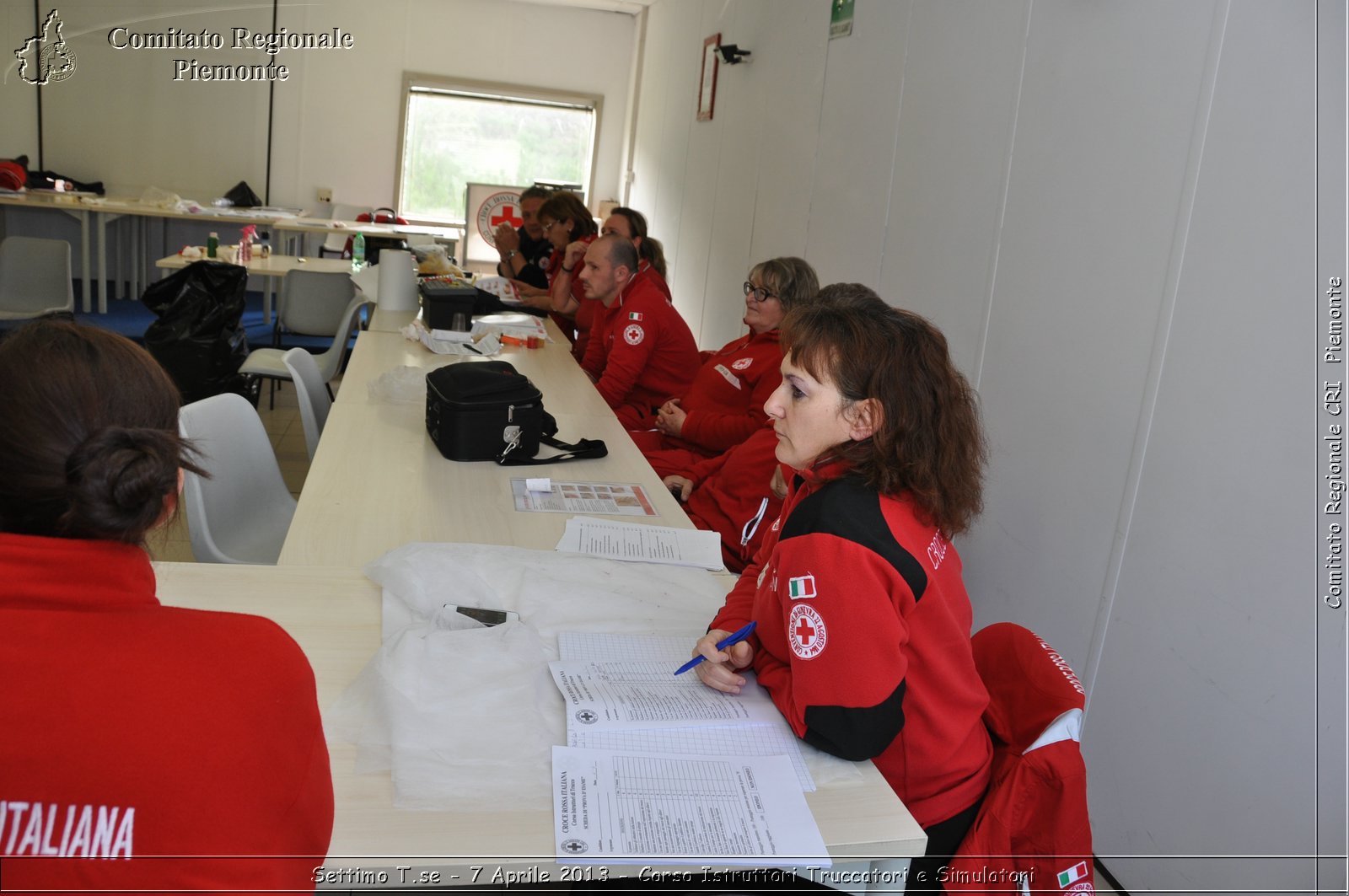 Settimo T.se - 7 Aprile 2013 - Corso Istruttori Truccatori e Simulatori - Croce Rossa Italiana - Comitato Regionale del Piemonte