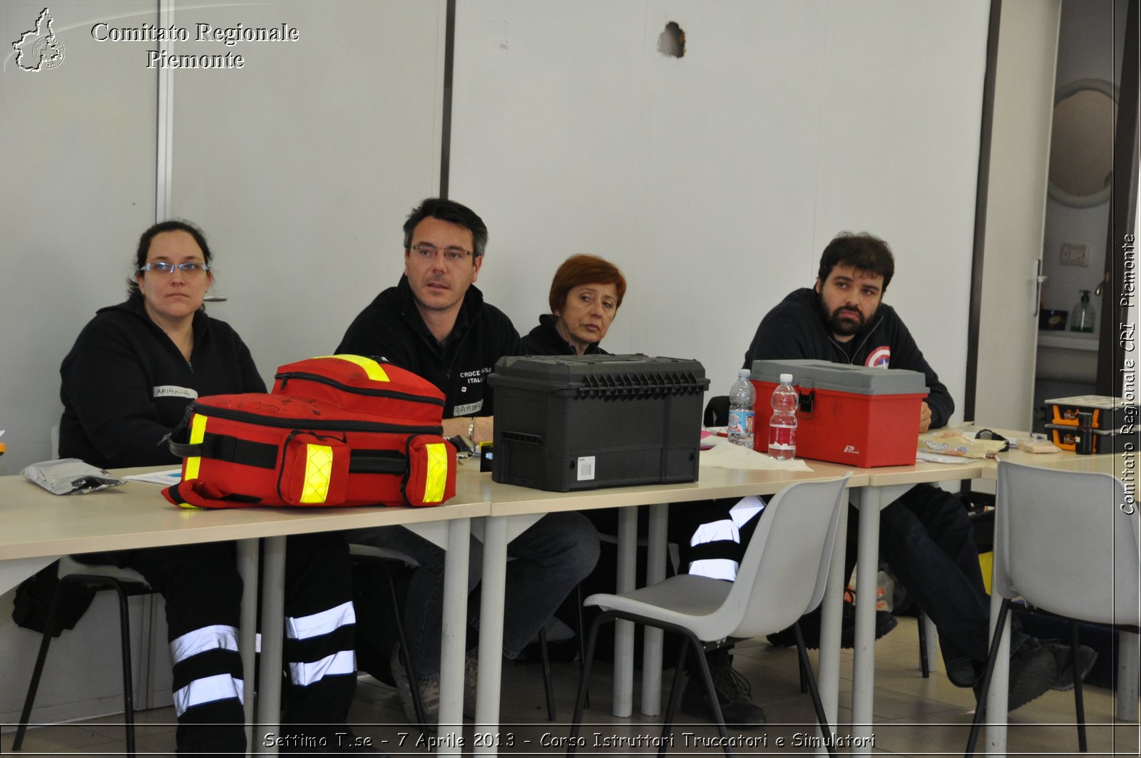 Settimo T.se - 7 Aprile 2013 - Corso Istruttori Truccatori e Simulatori - Croce Rossa Italiana - Comitato Regionale del Piemonte