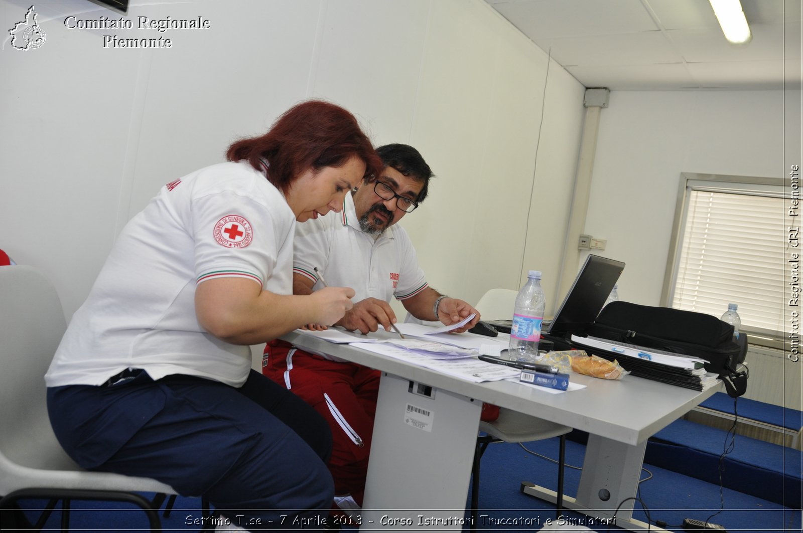 Settimo T.se - 7 Aprile 2013 - Corso Istruttori Truccatori e Simulatori - Croce Rossa Italiana - Comitato Regionale del Piemonte