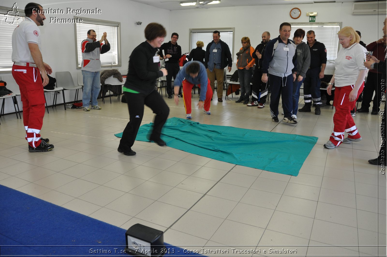 Settimo T.se - 7 Aprile 2013 - Corso Istruttori Truccatori e Simulatori - Croce Rossa Italiana - Comitato Regionale del Piemonte