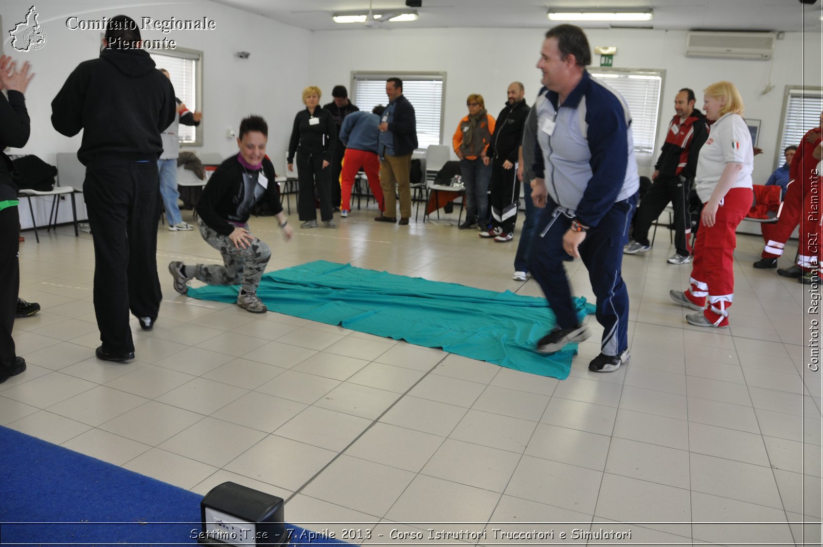 Settimo T.se - 7 Aprile 2013 - Corso Istruttori Truccatori e Simulatori - Croce Rossa Italiana - Comitato Regionale del Piemonte