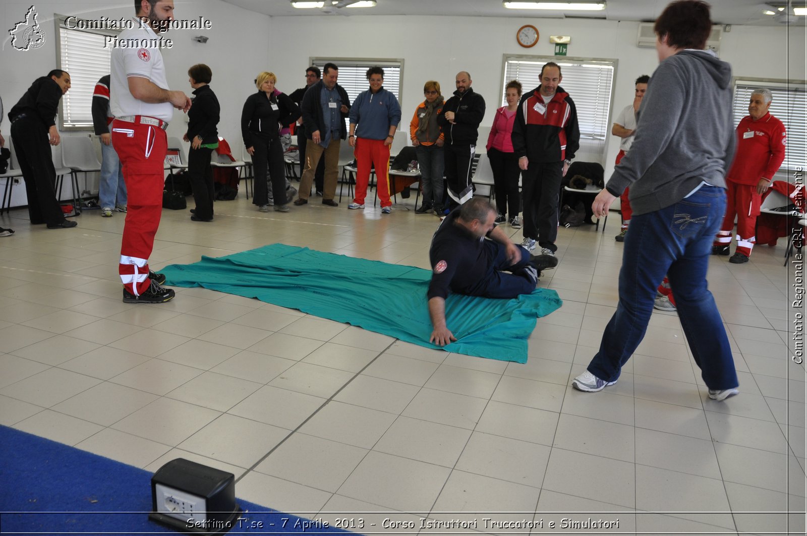 Settimo T.se - 7 Aprile 2013 - Corso Istruttori Truccatori e Simulatori - Croce Rossa Italiana - Comitato Regionale del Piemonte