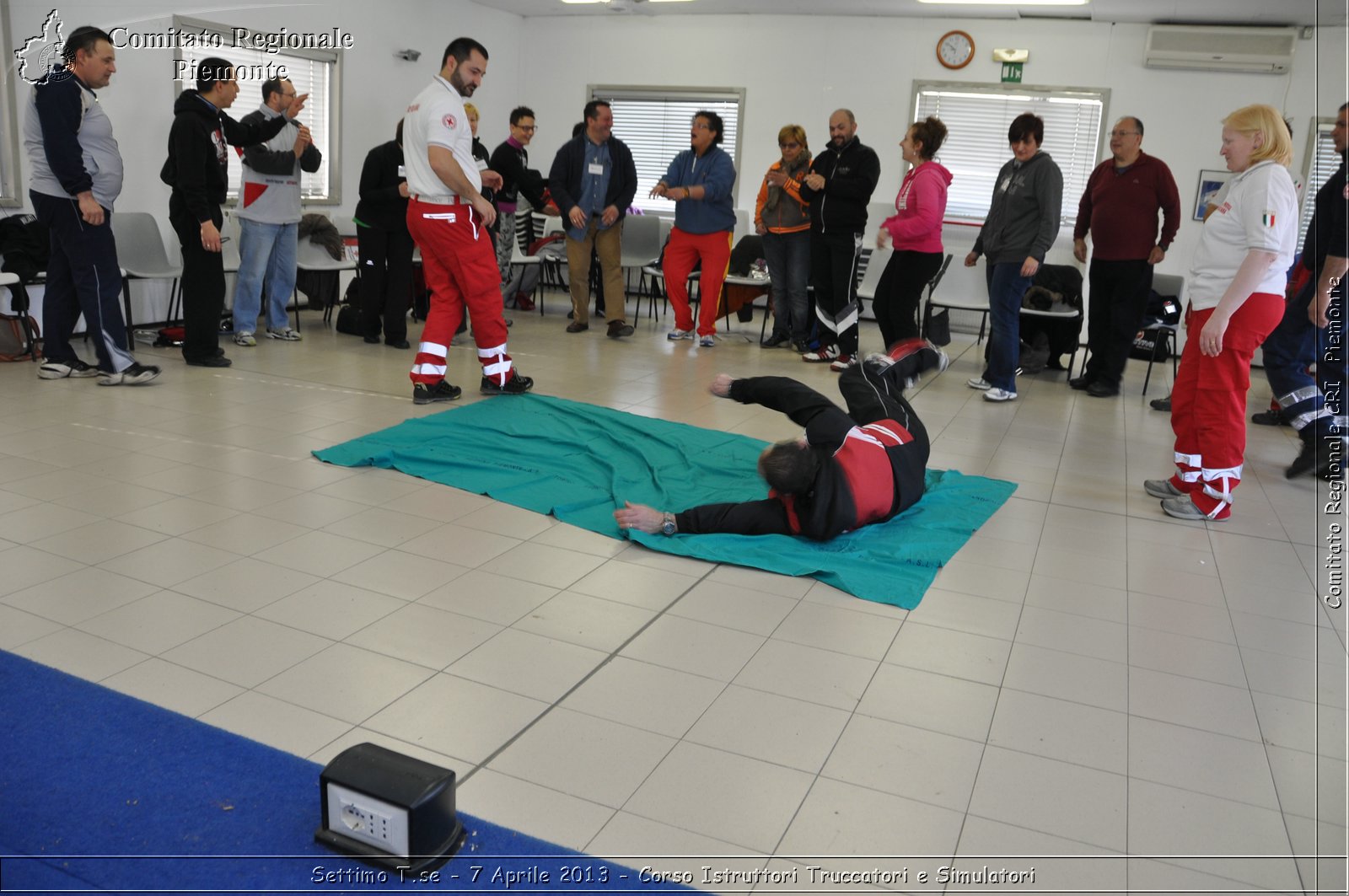 Settimo T.se - 7 Aprile 2013 - Corso Istruttori Truccatori e Simulatori - Croce Rossa Italiana - Comitato Regionale del Piemonte