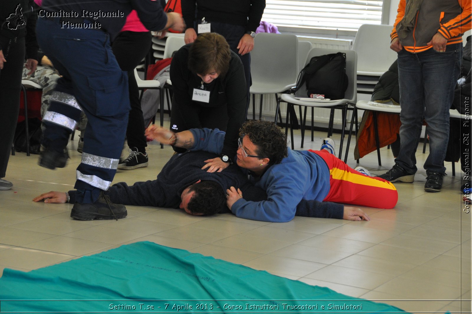 Settimo T.se - 7 Aprile 2013 - Corso Istruttori Truccatori e Simulatori - Croce Rossa Italiana - Comitato Regionale del Piemonte